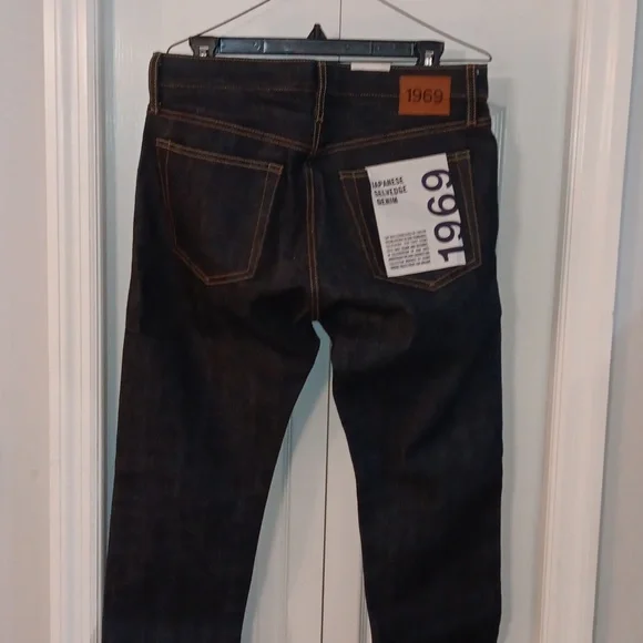 Men's Japanese Selvedge Denim Jeans - Picture 1 of 8